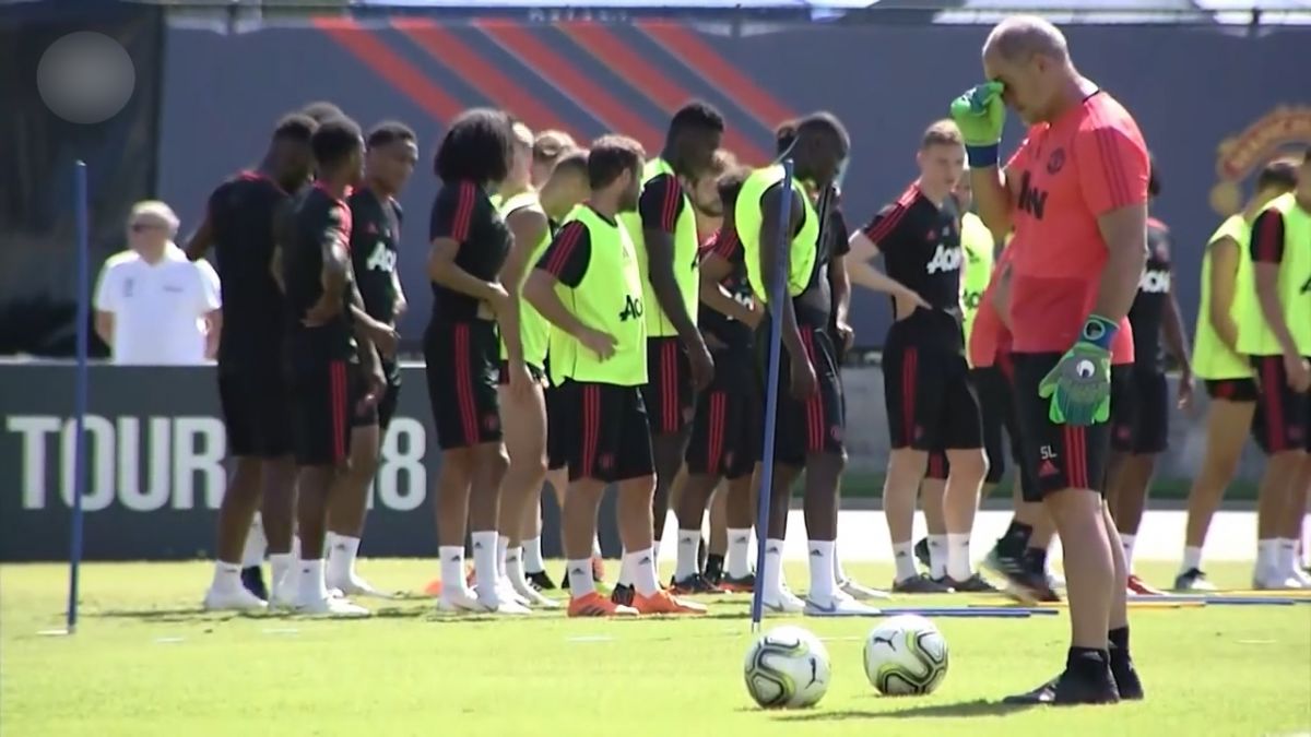 تمرین امروز منچستریونایتد (3 مرداد 97)