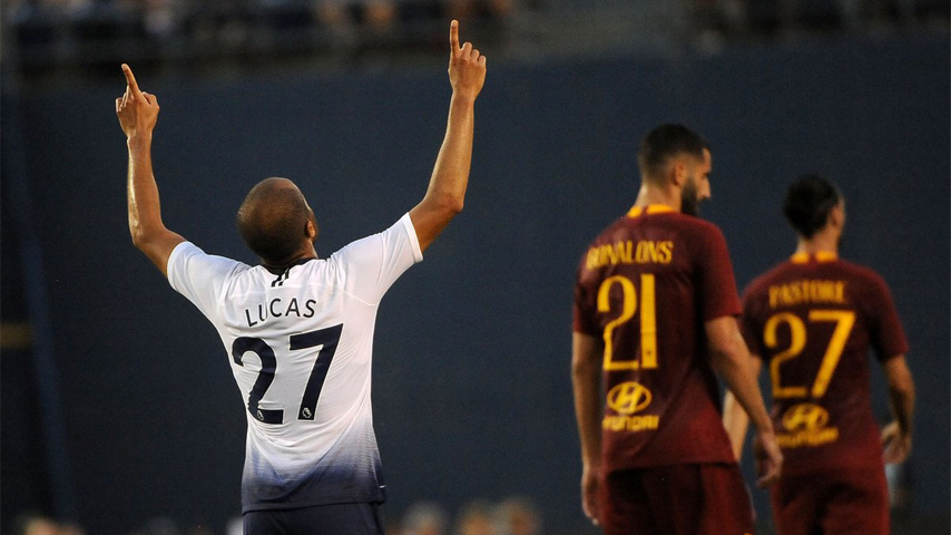 خلاصه بازی تاتنهام 4-1 آاس رم