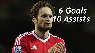 6 گل و 10 پاس گل دیلی بلیند برای منچستریونایتد