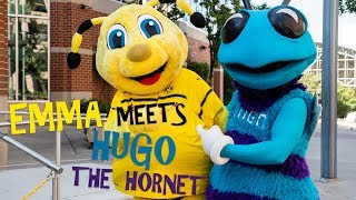 دیدار نماد عروسکی دورتموند با نماد NBA