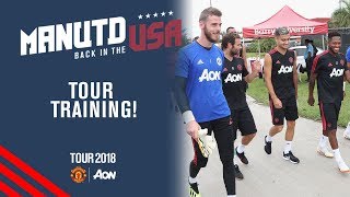 تمرین امروز منچستریونایتد (8 مرداد 97)