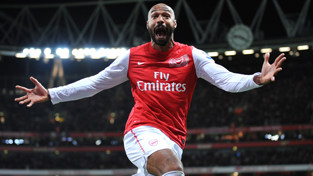 لحظات فراموش نشدنی تیری آنری در آرسنال