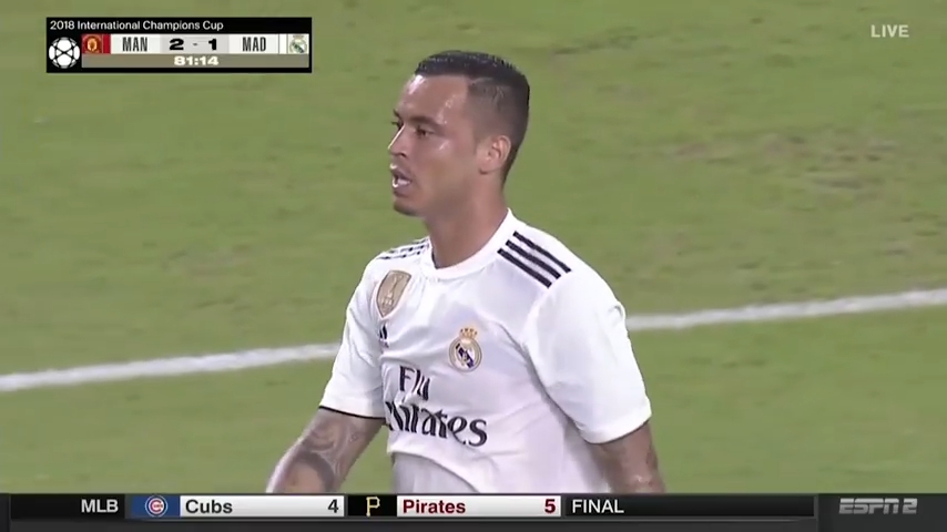 صحنه عجیب و باورنکردنی در بازی رئال و منچستریونایتد