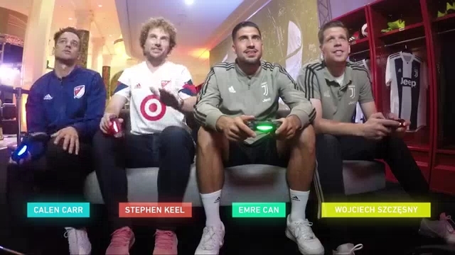 چالش فیفا 18 بازیکنان یوونتوس