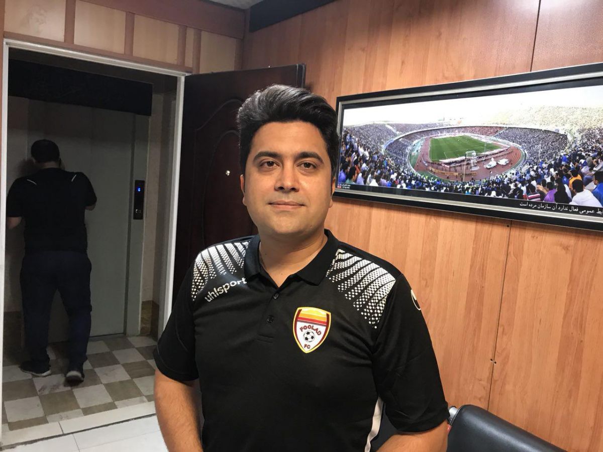 اختصاصی/ کنفرانس خبری مربی فولاد پیش از بازی با پرسپولیس