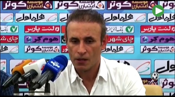 کنفرانس خبری مربیان استقلال خوزستان 1-2 پدیده