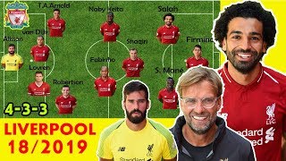 ترکیب احتمالی لیورپول در فصل 19-2018