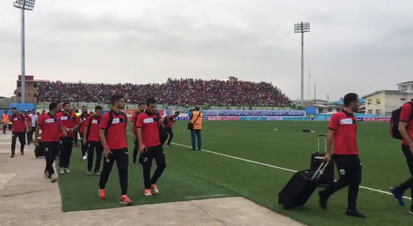 اختصاصی/ حال و هوای ورزشگاه قائمشهر پیش از بازی نساجی - پارس جنوبی