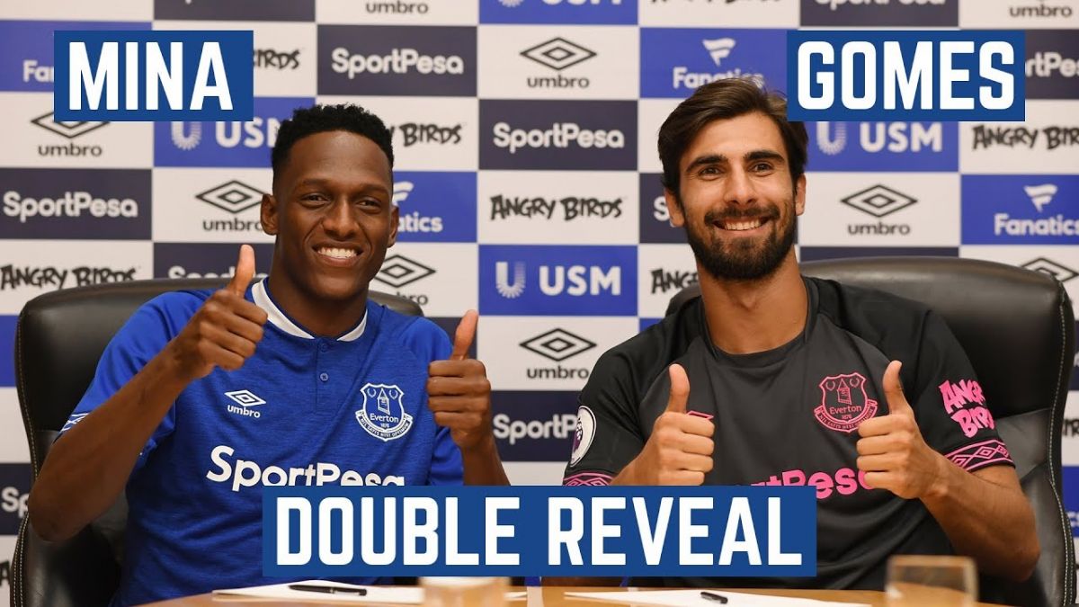 یری مینا و آندره گومز به اورتون پیوستند