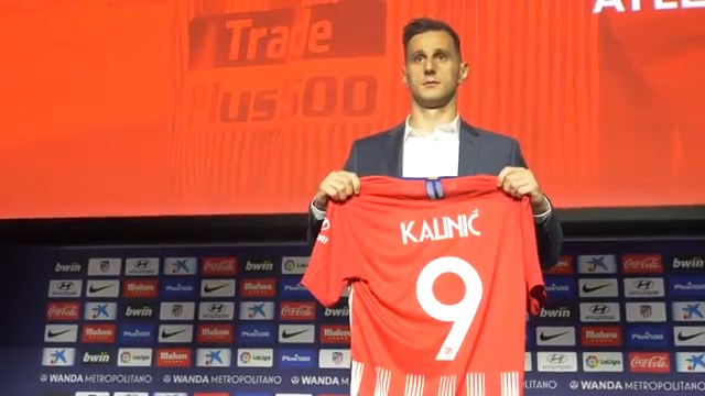 مراسم معارفه کالینیچ مهاجم جدید اتلتیکو مادرید