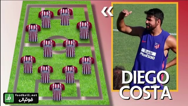 ترکیب 800 میلیون یورویی اتلتیکو مادرید برای فصل 2018-19