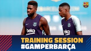 تمرین امروز بارسلونا (23 مرداد 97)