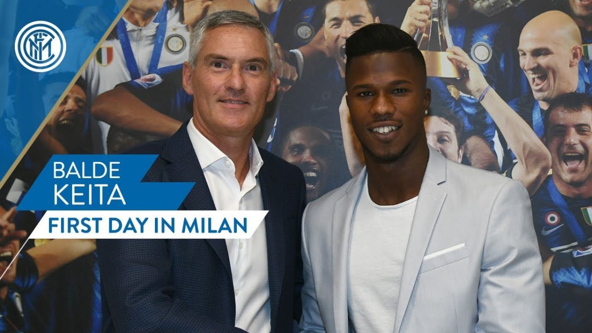 اولین روز کیتا بالده در باشگاه اینتر