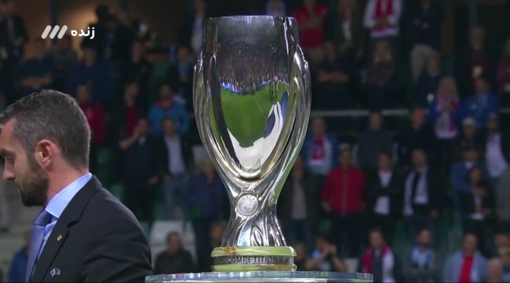 مراسم کامل اهدای مدال و کاپ قهرمانی سوپرجام به اتلتیکو مادرید