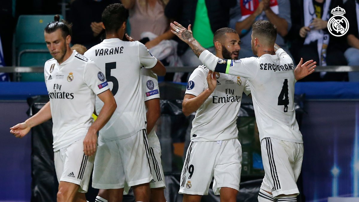 گل اول رئال مادرید به اتلتیکو مادرید (بنزما)