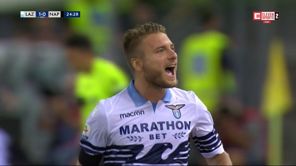 گل زیبای ایموبیله با محو کردن سه مدافع ناپولی