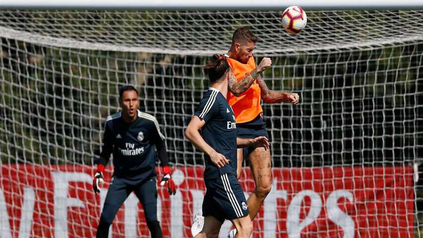 آخرین تمرینات رئال مادرید برای بازی مقابل ختافه