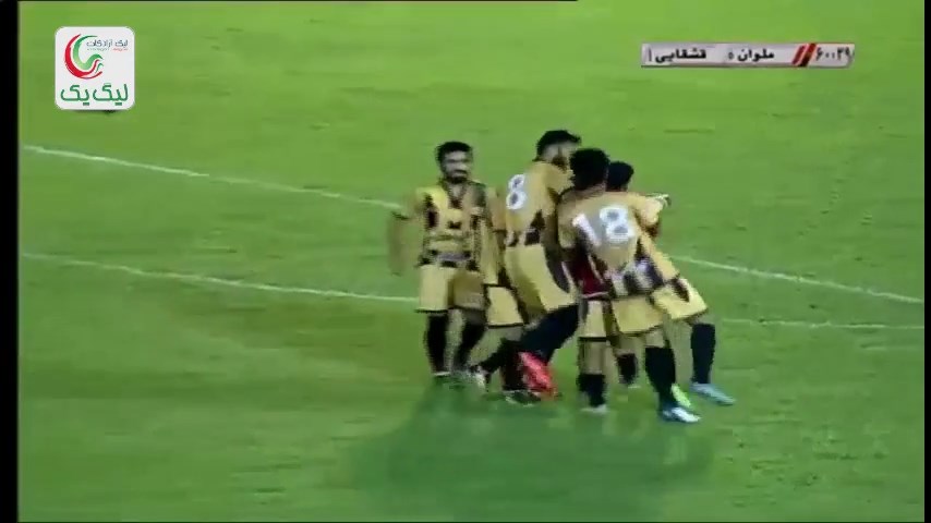 خلاصه بازی ملوان 1-1 قشقایی