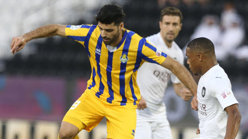 گلهای بازی السد 1-1 الغرافه