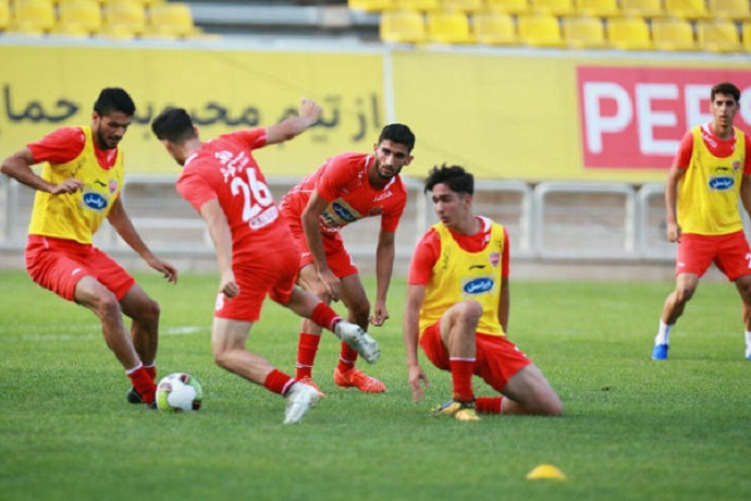 شبیه سازی نفتآبادان به الدحیل توسط کادر فنی پرسپولیس