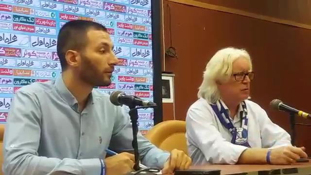 اختصاصی/ کنفرانس خبری شفر بعد از بازی استقلال - فولاد