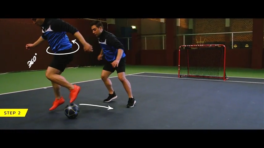 تحقیر حریفان با آموزش دریبل جدید زیدانی