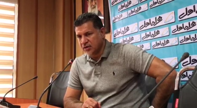 اختصاصی/ کنفرانس خبری علی دایی پیش از بازی سایپا - پارس جنوبی