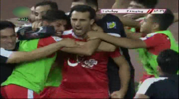 خلاصه بازی پدیده 2-1 پیکان