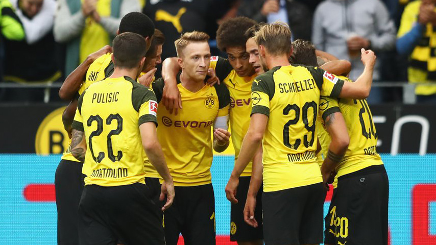 خلاصه بازی دورتموند 4-1 لایپزیش