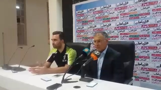 اختصاصی/ کنفرانس خبری جلالی پس از برتری مقابل استقلال خوزستان