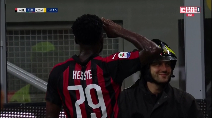 گل اول آث میلان به رم (کِسیه)