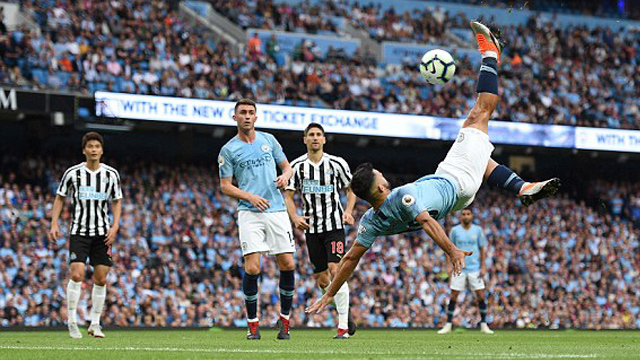 خلاصه بازی منچسترسیتی 2-1 نیوکاسل
