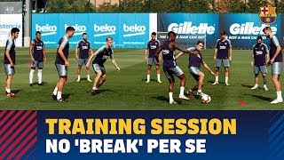 تمرین امروز بارسلونا (13 شهریور)