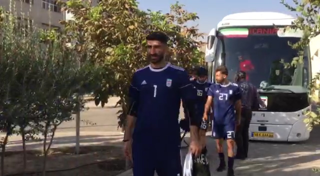 اختصاصی/ ورود بازیکنان تیم ملی به زمین پژوهشگاه نفت برای تمرین امروز