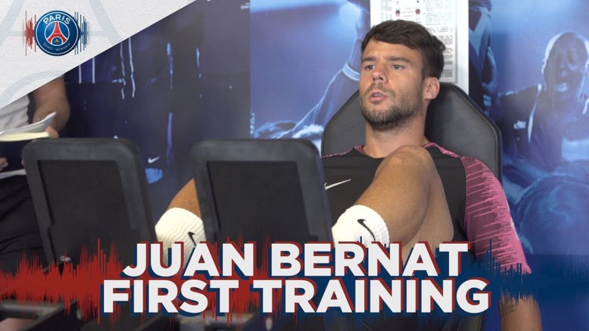 اولین تمرین برنات در پاری سن ژرمن