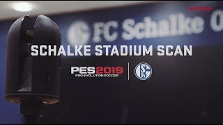 اسکن فوق العاده ورزشگاه شالکه برای بازی ( PES 19 )