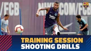 تمرین امروز بارسلونا (14 شهریور)