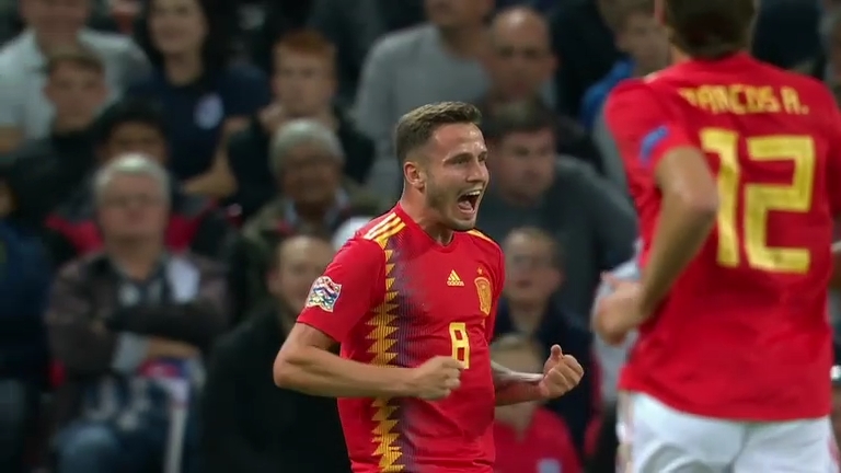 گل اول اسپانیا به انگلیس (سائول)