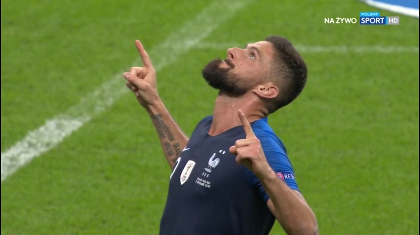 گل دوم فرانسه به هلند (ژیرو)