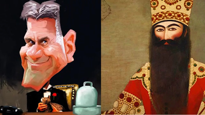 انیمیشن با حضور فتحعلی‌شاه / شوخی فوتبالی با ماجرای تمدید قرارداد کی روش