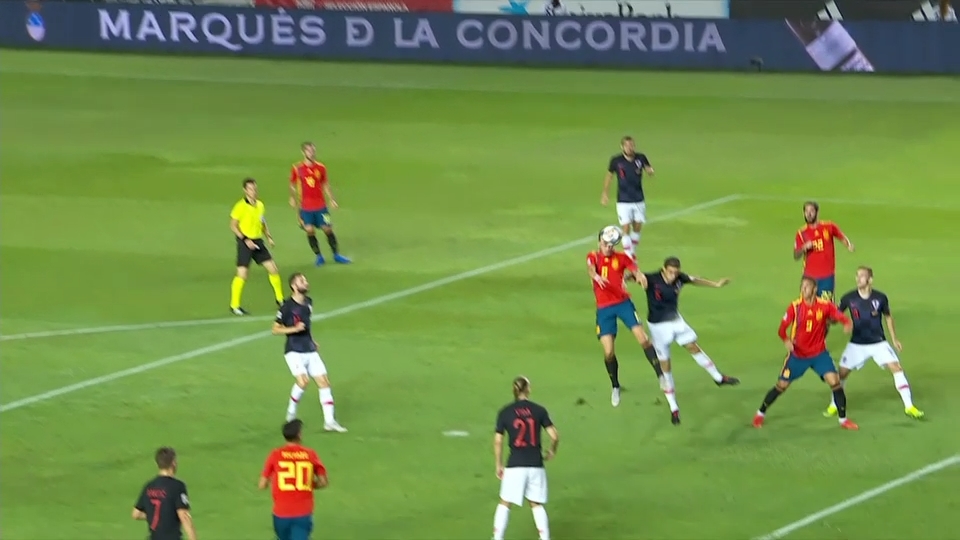 گل اول اسپانیا به کرواسی (سائول)