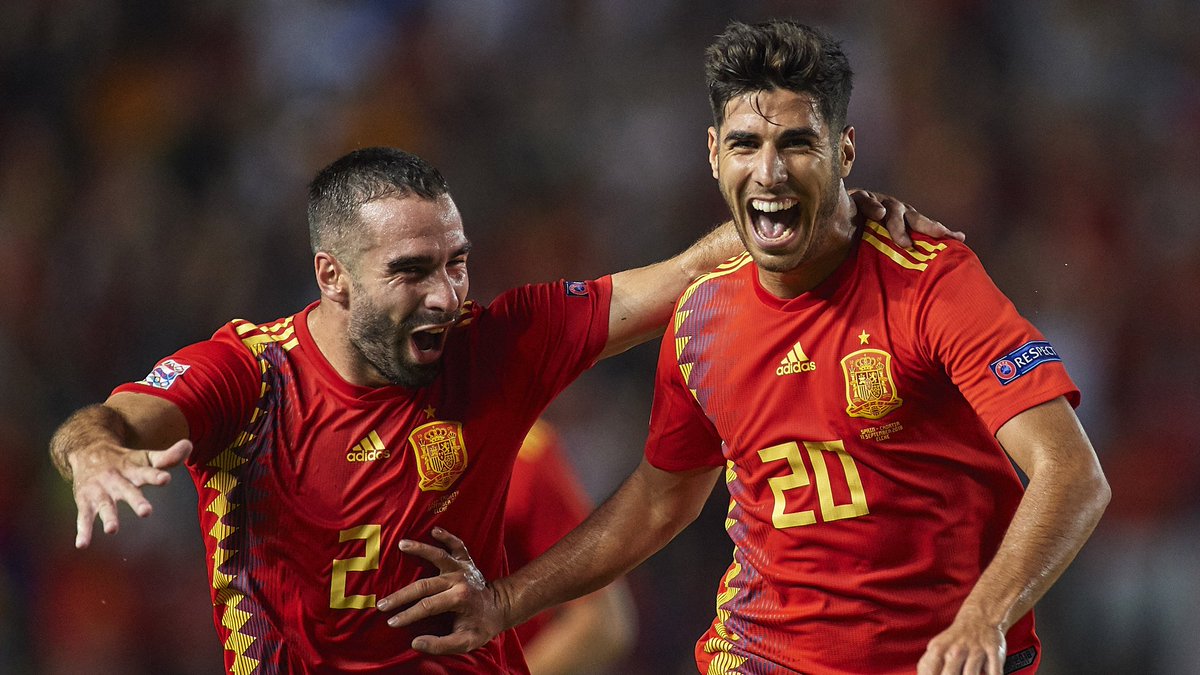 خلاصه بازی اسپانیا 6-0 کرواسی (2 گل و 3 پاس‌گل آسنسیو)