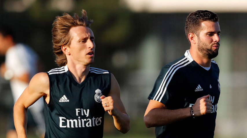 تمرین رئال مادرید با حضور تمام بازیکنان ملی پوش