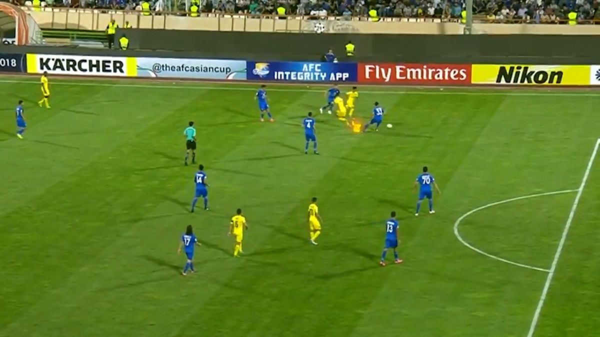 تمجید صفحه AFC از دو گل السد قطر به استقلال