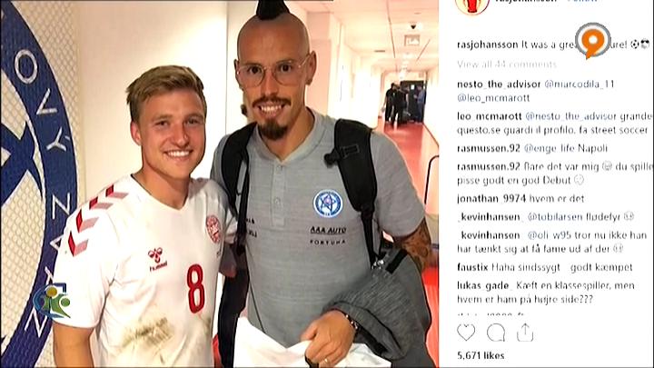 فوتبال 120: حضور بازیکنان آماتور در تیم ملی دانمارک مقابل اسلواکی