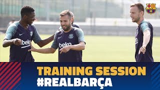 تمرین امروز بارسلونا (23 شهریور)