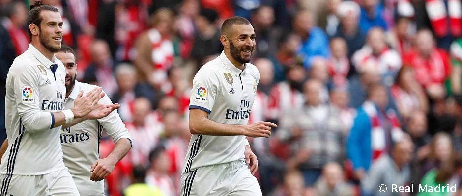 گلهای بنزما مقابل اتلتیک بیلبائو