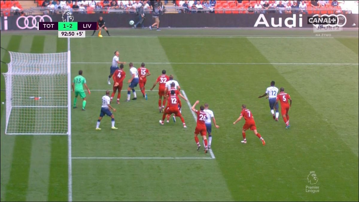 گل اول تاتنهام به لیورپول (لاملا)