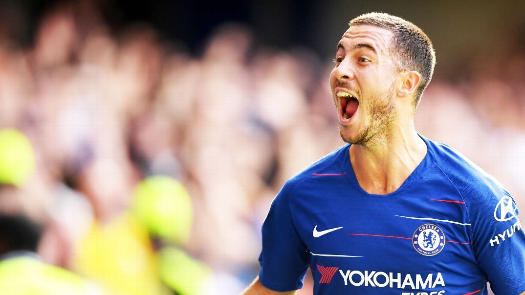 خلاصه بازی چلسی 4-1 کاردیف (هت‌تریک آزار)