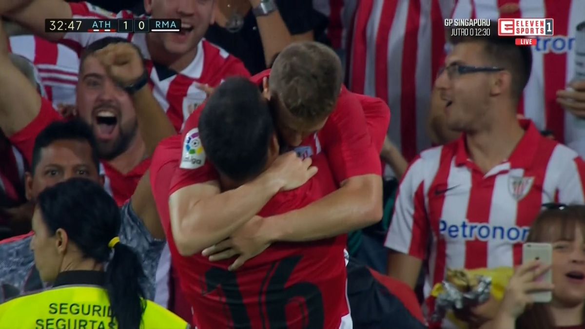 گل اول بیلبائو به رئال مادرید (مونیاین)